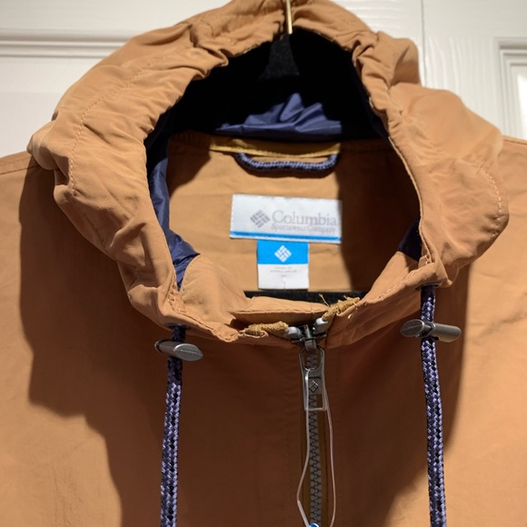 New Columbia Women's Day Trippin' Jacket, water&wind resistant autumn gold sizeS - Picture 6 of 8